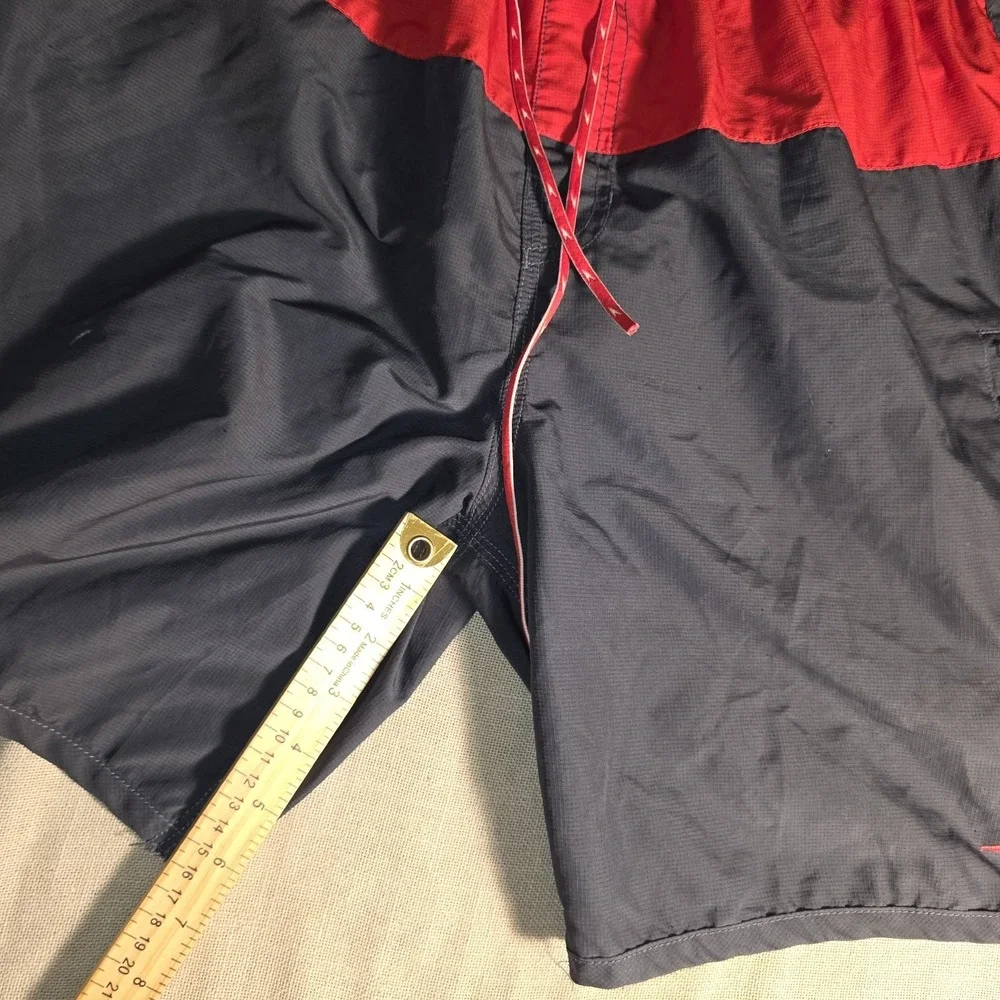Speedo Watershorts Boardshorts Swim Trunks W Brief Liner Men's Size Large